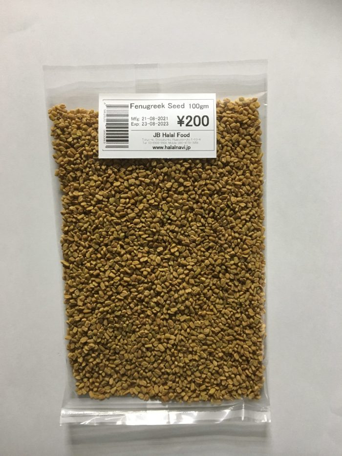 Fenugreek Seedsフェヌグリークシード 100gm - Image 1