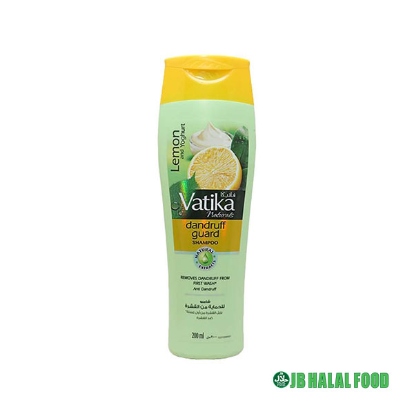 Vatika Lemon & Yoghurt Dandruff Guard Shampoo – ヴァティカレモン＆ヨーグルト