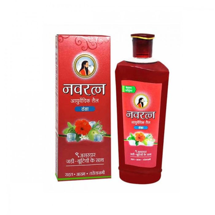 Navratna Ayurvedic Oilナブラトナオイル1P - Image 1