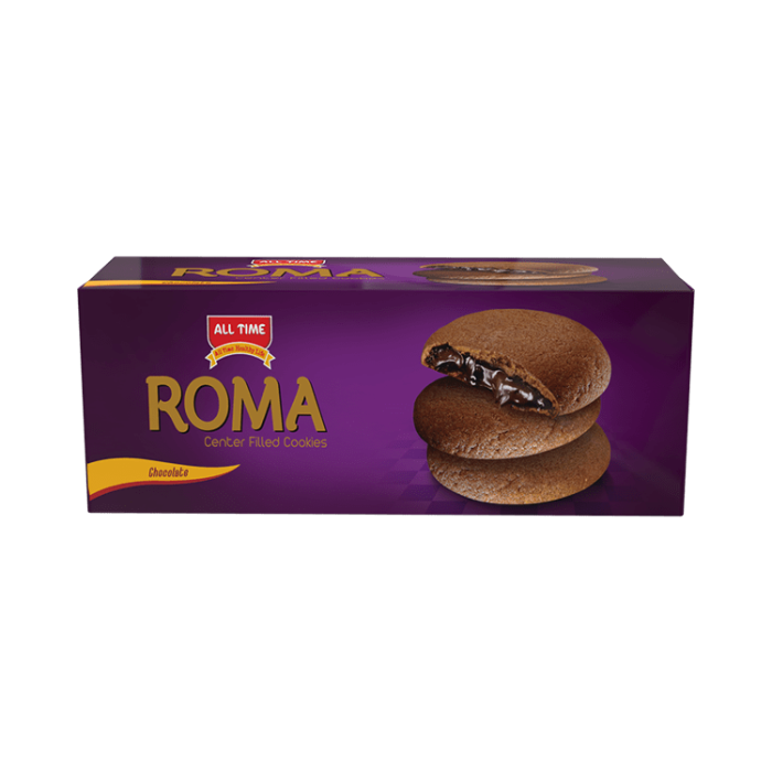 All Time ROMA Chocolate Cookiesプラン ROMA クッキー70gm - Image 1