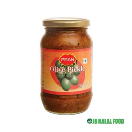 Pran Olive Pickle 400g – Spicy & Tangy Flavor