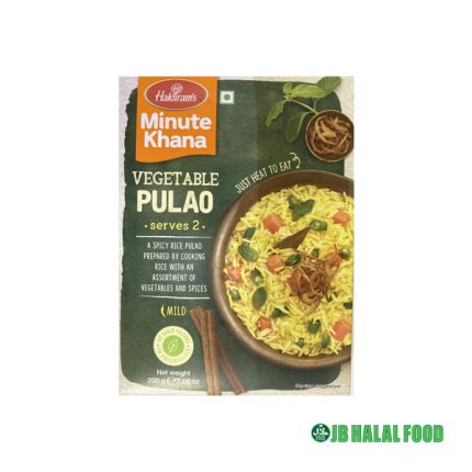 Ready Veg Pulao – 出来上がり野菜ポラウ