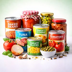 Canned and Jarred Goods